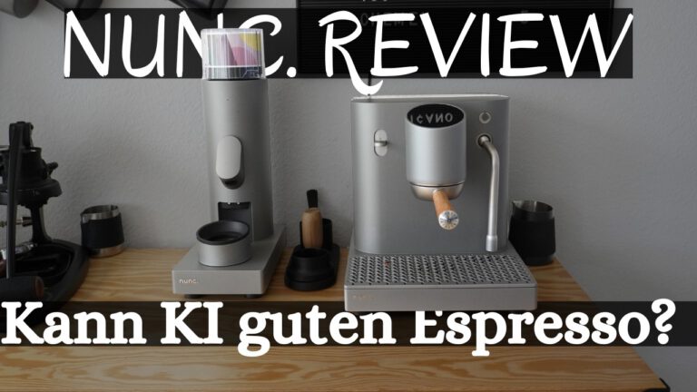 Nunc im Test: Kann Künstliche Intelligenz den perfekten Espresso brühen?